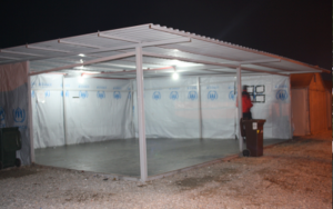 Fig 2: UNHCR pavilion