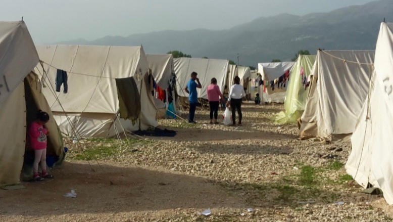 Camp in Katsikas. Source: Moving Europe